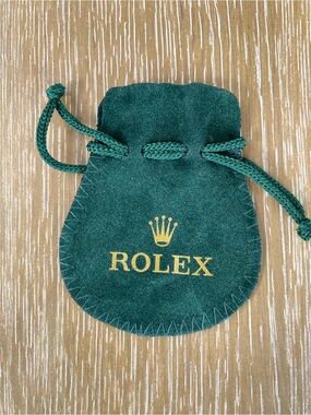 Authentic Rolex | Suede Pouch for Links Parts